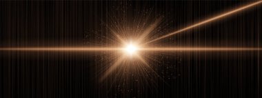 Dikey çizgiler ve açılı ışınla kırmızı-turuncu çekirdek parlar, uzayda ışıldar. Dijital patlamayı, geleceksel darbeyi, kozmik patlamayı gösterir.