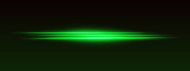 Siyah arka planda bulanık kenarlı parlak çizgiler. Bilim kurgu ve fütüristik görünümlü ışık efekti.