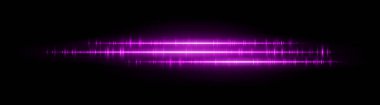 Ses dalgası hazır. Çift yatay ışık ritmi çizgileri ve zayıf nabız etkisi. Ses dizaynında, eşitleyicide ya da geleceksel hareket kullanıcısında kullanılır..