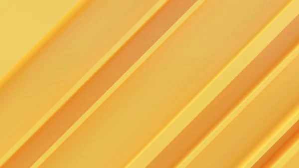 Abstrakter Hintergrund Gelbe Schrägform Auf Gelbem Hintergrund Rendering — Stockfoto