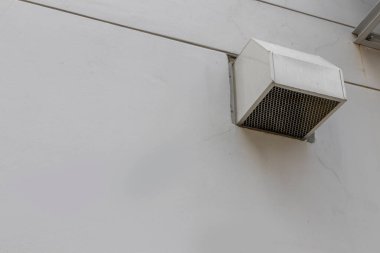 Dış havalandırma deliklerinin fotoğrafları, havalandırma sistemi.