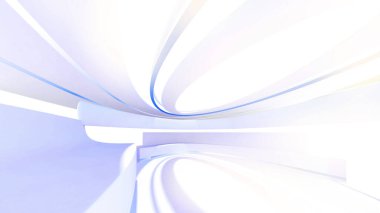 Abstract background white structure,speed motion,3D rendering