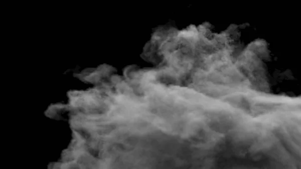 Background Black White Smoke Spread Smoke Rendering — Fotografia de Stock