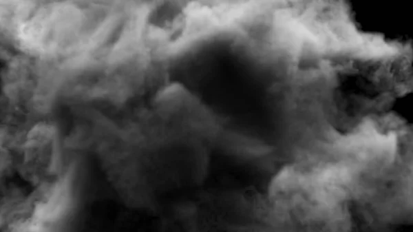 Ein Hintergrund Aus Schwarzem Und Weißem Rauch Die Ausbreitung Von — Stockfoto