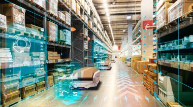 Otomatik robotik, Depo ve Teknoloji Bağlantıları ile depo yönetimi, ürün yönetiminde otomasyon, yapay zeka sistemlerini iş için kullanıyor.