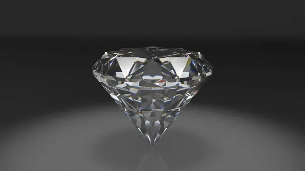 Diamante Opulento Sobre Fondo Negro Venta Joyas Finas Como Regalo —  Fotos de Stock