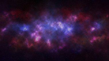 Kozmosun duvar kağıtları, uzay ve nebulası olan parlak yıldızlar. Samanyolu uzay aracı göz kamaştırıcı bir yıldız tozu. Gece gökyüzünde soyut yıldızlı gökyüzüne sahip birçok yıldız var.