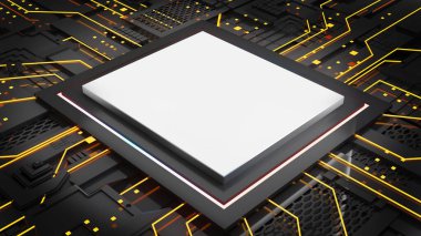 Bilgisayar sistemi bağlantı noktası, merkezi işleme ünitesinin soyut teknolojisi, çalışma süreci, 3D görüntüleme