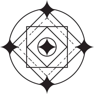 Fantezi sihirli çemberler oluşturun ve büyüler yapın, Yıldızların ve Maceraların Kaderi, cadılar, büyücüler ve sihir alemi..