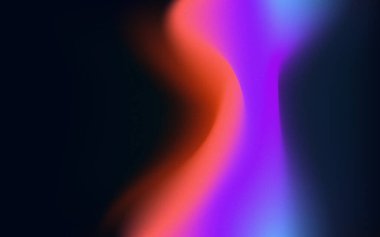 Poster Tasarımı Arkaplan Tasarımı için Soyut Arkaplan, Gürültülü Mor Portakal Dalgaları, Kabataslak Kabartmalı Dokular