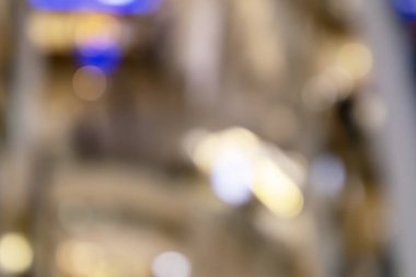 Güzel bokeh arkaplan, soyut bulanık daire ışığı farklı yerlerde güzel atmosferde.