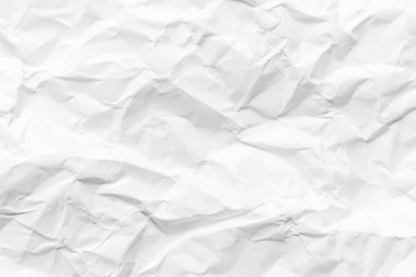 Arkaplan resimlerinde kullanılan beyaz buruşuk kağıdın ağır kırışıklıkları.