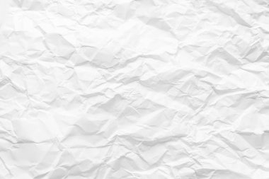 Arkaplan resimlerinde kullanılan beyaz buruşuk kağıdın ağır kırışıklıkları.