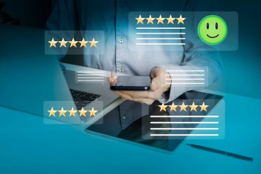 Geribildirim dinleme, olumlu bilgi alma ve organizasyonu geliştirmek için reyting verme kavramı