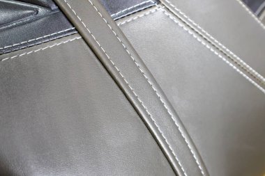 Deri motosiklet manzarası. makro resim. , soyut dokuya sahip doğal süet deri arka plan