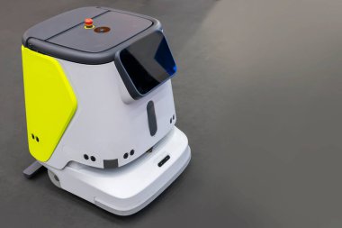 Ambalaj robotlarını taşımak için dijital mekanizma sistemi, malları depoya taşımak için robotlar