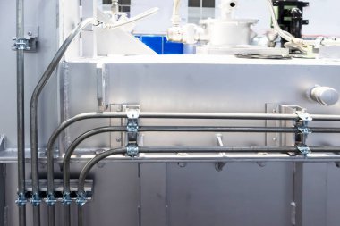 Wiring and metal conduit installation in the manufacturing industry