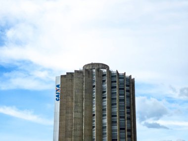 Federal Tasarruf Bankası (CEF - Caixa the Federal) CAIXA olarak da bilinir. Merkez Binası.