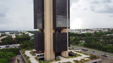 Brezilya Merkez Bankası binası veya Banco Central do Brasil, BACEN kısaltması. Brasilia 'da federal sermaye.