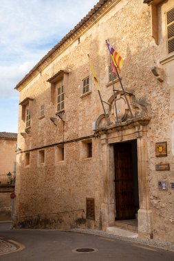 Sineu, Palma de Mallorca - İspanya - 29 Eylül 2022. Sineu şehir konseyi, Majorcan belediyesinin yönetimi ve hükümetinden sorumlu kurum.