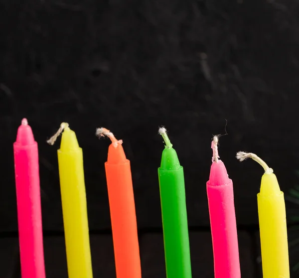 Day Candles Traditional Colombian Festival — Stock Photo, Image