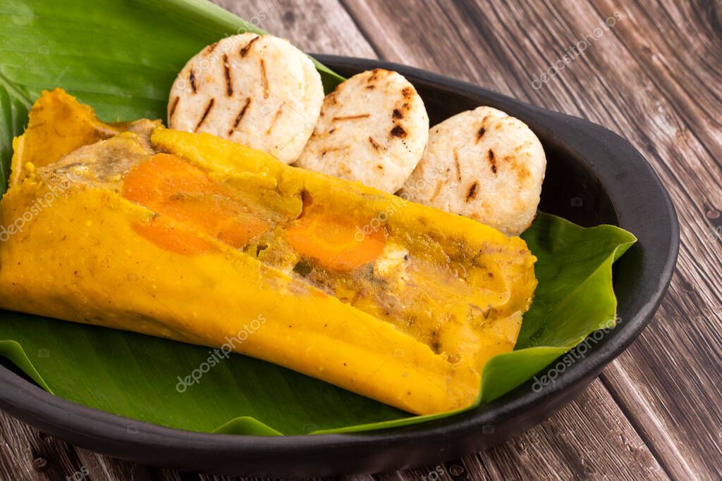 Receta De Tamales Colombianos Con Hojas De Pl Tano Al Vapor Gastronom A Tradicional De