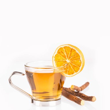 Infusion of licorice with lemon - Healthy preparation