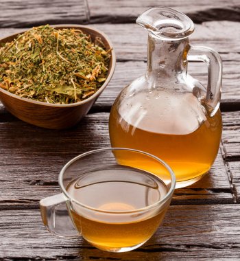 Medicinal paicol hot drink - Dysphania ambrosioides. Infusion