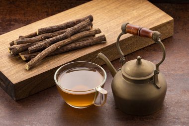 Organic licorice medicinal tea - Glycyrrhiza glabra