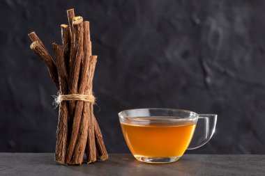 Licorice medicinal hot drink - Glycyrrhiza glabra