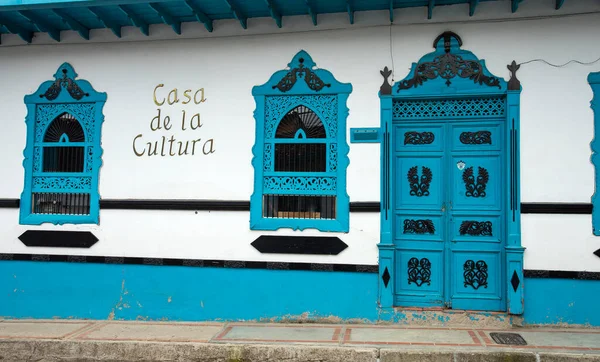 Entrerrios Antioquia Colombia March 2023 Francisco Paula Perez House Culture — Stock Photo, Image