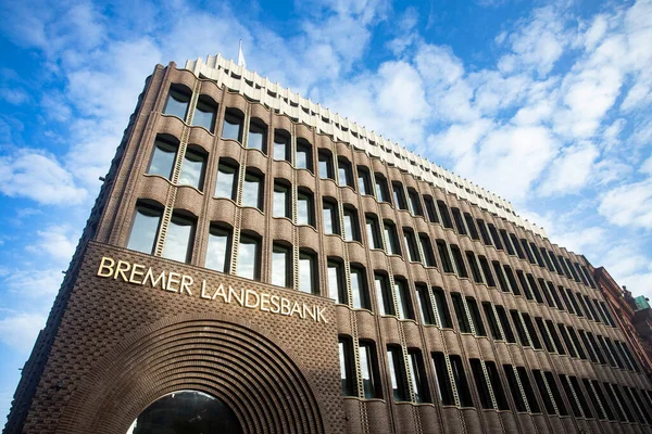Brême Allemagne Octobre 2022 Façade Nouveau Bâtiment Landesbank Nord Bremen — Photo