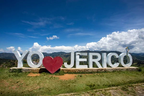 Jerico Antioquia Kolumbia 2023 Április Kolumbia Önkormányzata Antioquia Megye Délnyugati — Stock Fotó