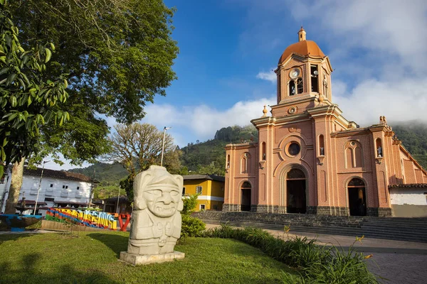 Pueblorrico Antioquia Colombia April 2023 Den Grundades Den Oktober 1866 — Stockfoto