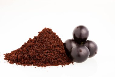 Amazon acai üzümü ve tozu - Euterpe oleracea