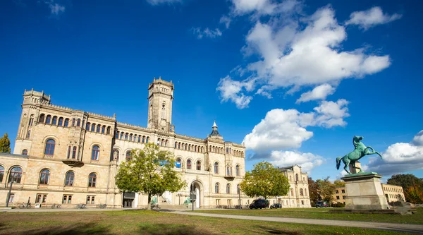 Hannover Alemania Octubre 2022 Edificio Principal Universidad Leipniz Hannover Fundada —  Fotos de Stock