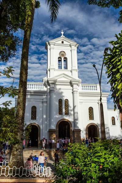 Cocorna Antioquia Kolumbien Juli 2023 Die Pfarrei Der Unbefleckten Empfängnis — Stockfoto