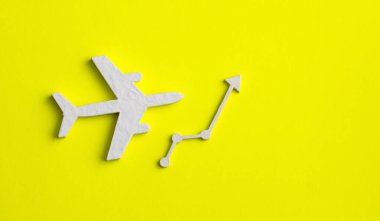Yolcu uçağı simgesi - Uçak biletlerinin değeri arttı