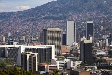 Medellin, Antioquia. Colombia - January 26, 2023. Medellin is the capital of the mountain, province of Antioquia in Colombia.