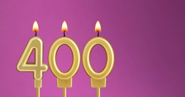 Takipçi veya beğeni sayısı - 400 numaralı mum