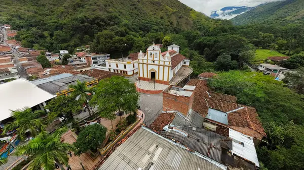 Liborina Antioquia 哥伦比亚 2023年11月15日天主教圣洛伦佐教区 — 图库照片
