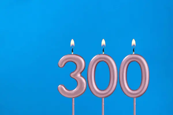 Number of followers or likes - Candle number 300