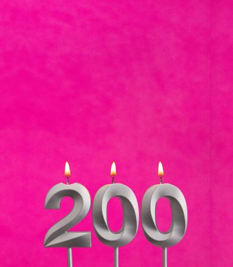 Takipçi veya beğeni sayısı - 200 numaralı mum