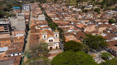 Ciudad Bolivar, Antioquia - Kolombiya. 21 Şubat 2024. Ciudad Bolivar belediyesi 5 Ağustos 1839 'da kuruldu.