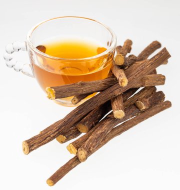 Glicyrhiza glabra tozu - Meyan kökü sıcak içecek