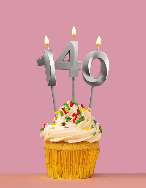 140 케이크와 — 스톡 사진