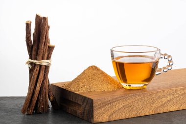 Glicyrhiza glabra tozu - Meyan kökü sıcak içecek