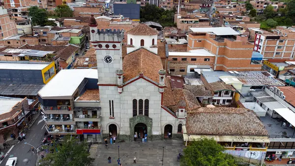 Saint Anthony Prado Medellin Colombia April 2024 District Municipality Medellin — Stock Photo, Image