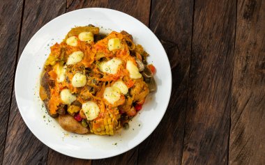 Boyacense yahnisi Kolombiya 'nın içinden geleneksel bir yemektir.