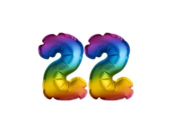 22 yıl - 22 numaralı balon. Doğum günün kutlu olsun.